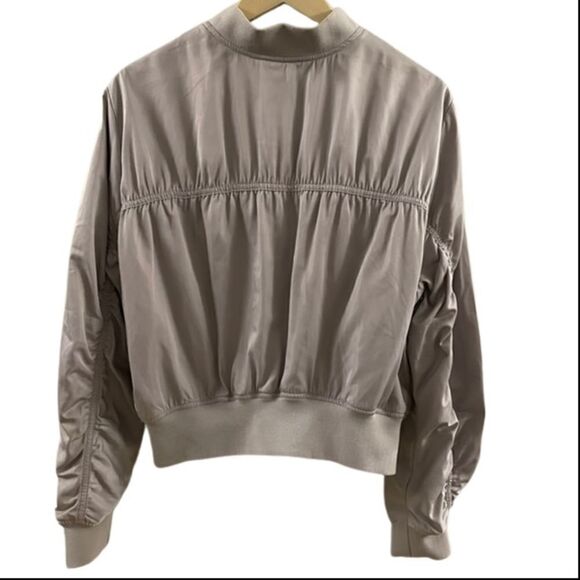 Zella Bomber Style Jacket - Size Small - light lilac color - Picture 2 of 6